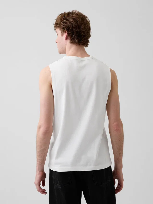 Camiseta sin mangas tipo «muscle»