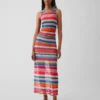 Camiseta sin mangas transparente «Happy Stripe» de Gapstudio