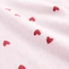 Camiseta tipo Henley de punto calado para bebés y niños pequeños