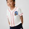 Camiseta tipo jersey de béisbol con el logotipo del oso Brannan para bebés y niños pequeños