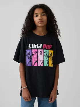 Camiseta túnica con estampado de K-pop «Demon Hunters» para niños