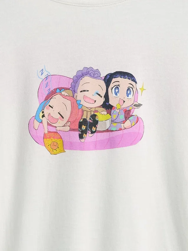 Camiseta túnica con estampado de K-pop «Demon Hunters» para niños