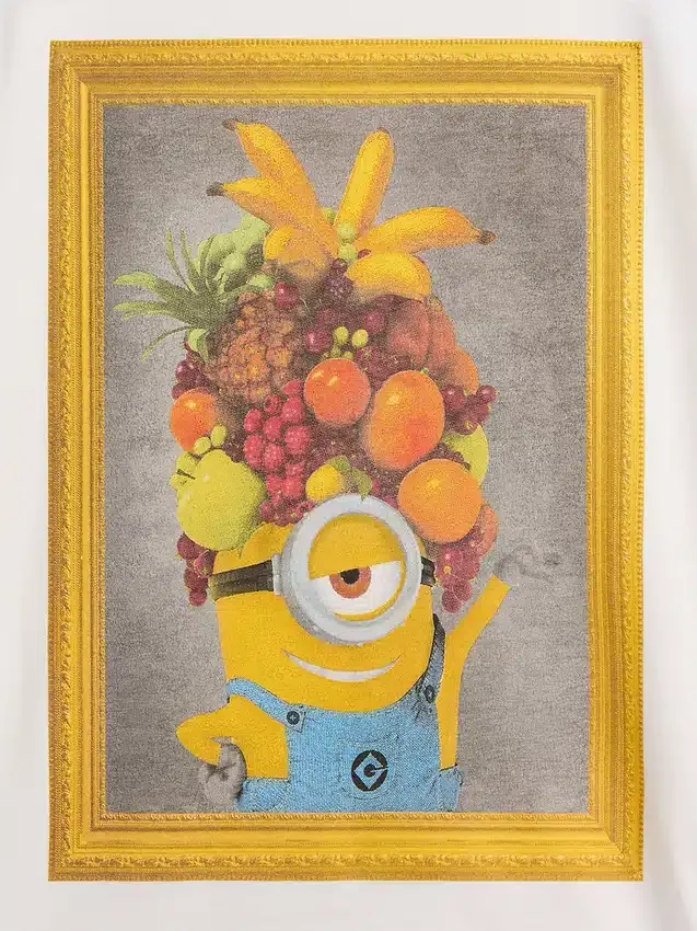 Camiseta túnica oversize para niños con los Minions