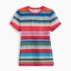 Camiseta transparente con rayas alegres de Gapstudio