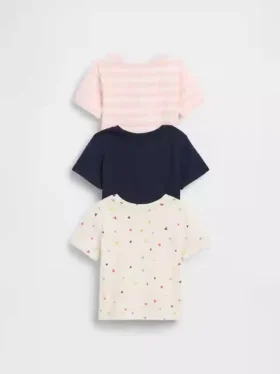 Camisetas combinables para bebés y niños (paquete de 3)