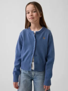 Cardigan corto y holgado para niños