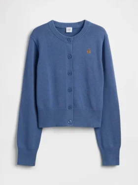 Cardigan corto y holgado para niños