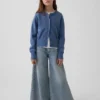 Cardigan corto y holgado para niños