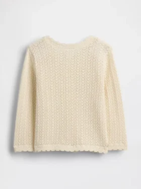 Cardigan de ganchillo para bebé