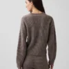 Cardigan oversize CashSoft con punto Shaker