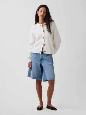 Cardigan oversize de punto grueso CashSoft