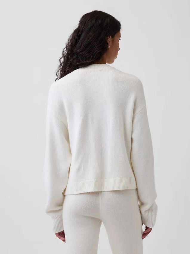 Cardigan oversize de punto grueso CashSoft