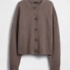 Cardigan oversize de punto grueso CashSoft