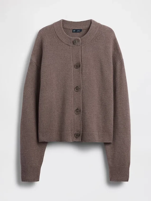 Cardigan oversize de punto grueso CashSoft