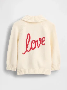 Cardigan tipo chal «Baby Love»