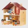 Casa de muñecas Poppets para niños pequeños