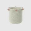 Cesta Bubbly de Lorena Canals, color natural-nude