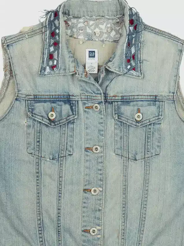 Chaleco Gapvintage para mujer de los años 2000 - S