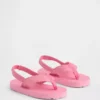 Chanclas de lona para niños pequeños