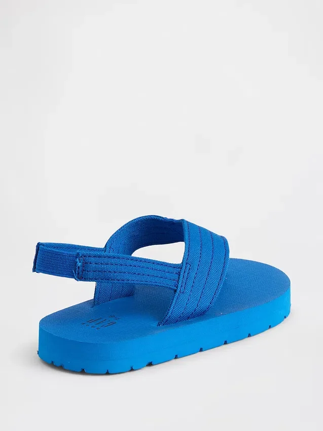 Chanclas de lona para niños pequeños