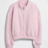 Chaqueta acolchada con cremallera de talla grande para niños