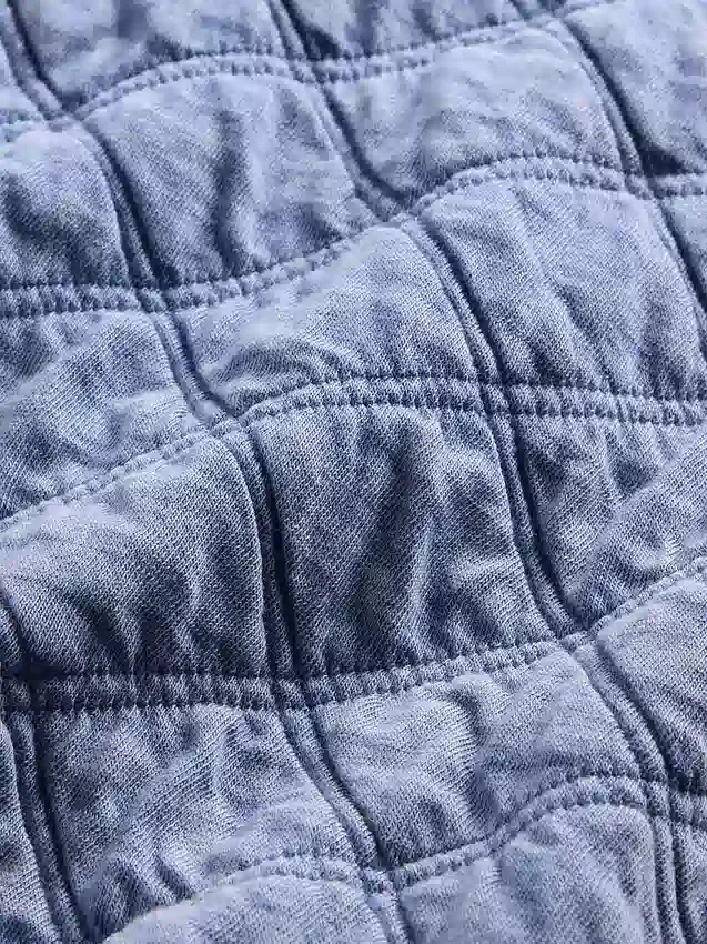 Chaqueta acolchada con cremallera de talla grande para niños