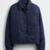 Chaqueta acolchada de mezclilla