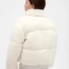 Chaqueta acolchada de sherpa para niños