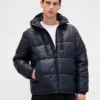 Chaqueta acolchada gruesa reciclada