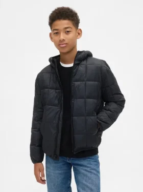 Chaqueta acolchada ligera reciclada para niños