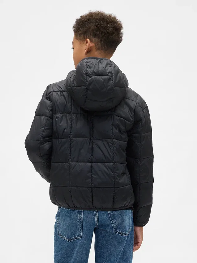 Chaqueta acolchada ligera reciclada para niños