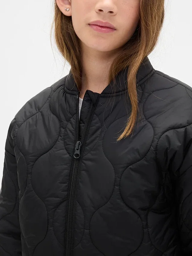 Chaqueta acolchada ligera reciclada para niños