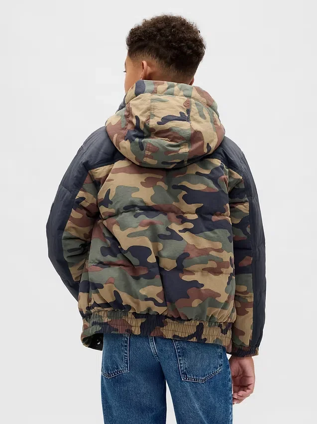 Chaqueta acolchada para niños