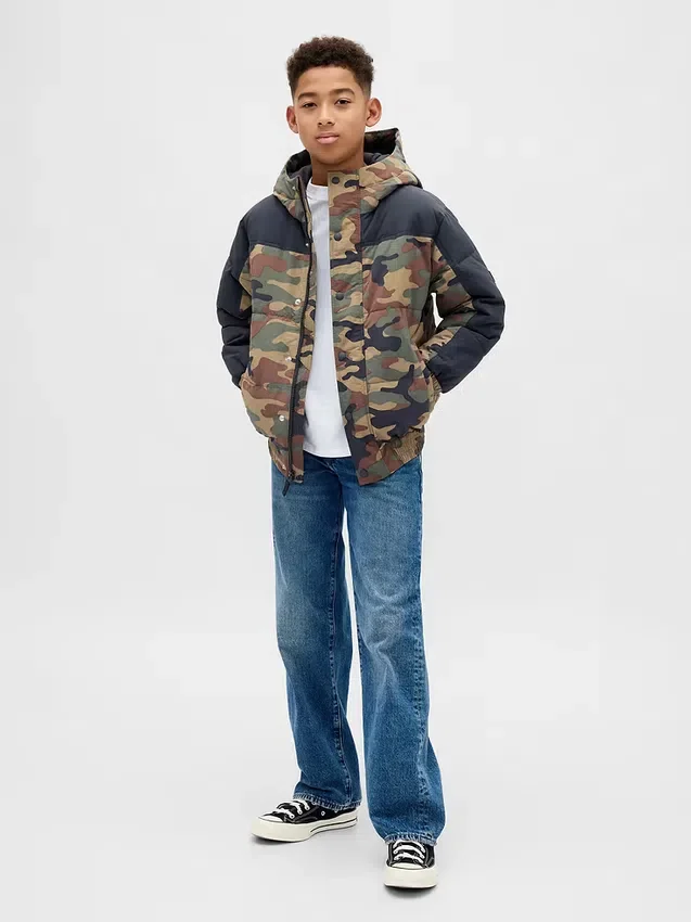 Chaqueta acolchada para niños