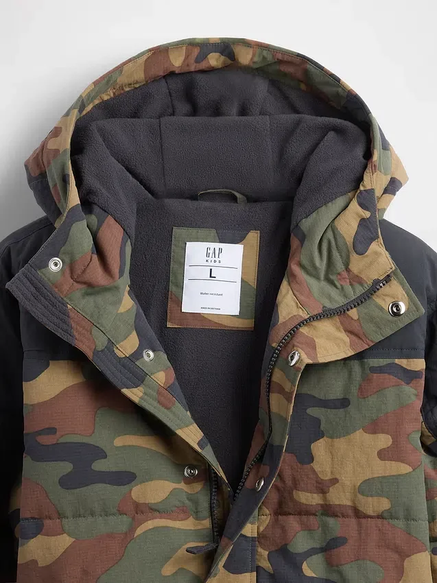 Chaqueta acolchada para niños