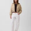 Chaqueta bomber de corte oversize