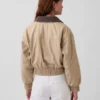 Chaqueta bomber de corte oversize