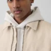 Chaqueta bomber de lona