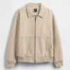 Chaqueta bomber de lona
