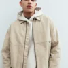Chaqueta bomber de lona