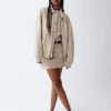 Chaqueta bomber de lona