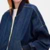 Chaqueta bomber de mezclilla ultrasuave