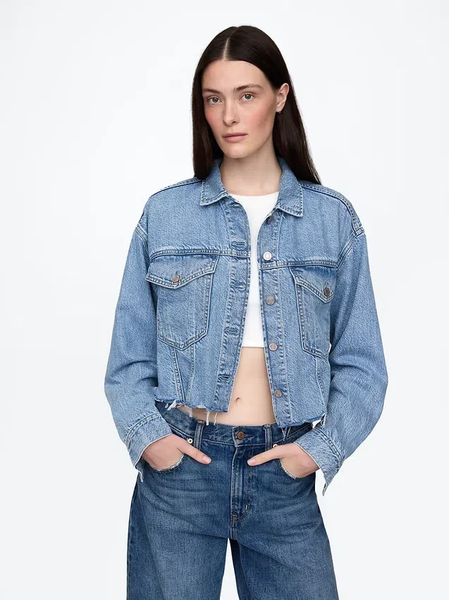Chaqueta corta de mezclilla Icon ultrasuave