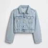 Chaqueta corta de mezclilla para niños