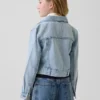Chaqueta corta de mezclilla para niños
