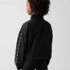 Chaqueta cortavientos con logo de estilo relajado para niños