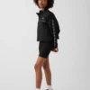 Chaqueta cortavientos con logo de estilo relajado para niños