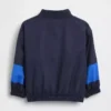 Chaqueta cortavientos reciclada con bloques de color para bebés y niños pequeños