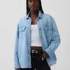 Chaqueta de camisa estilo western