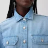 Chaqueta de camisa estilo western